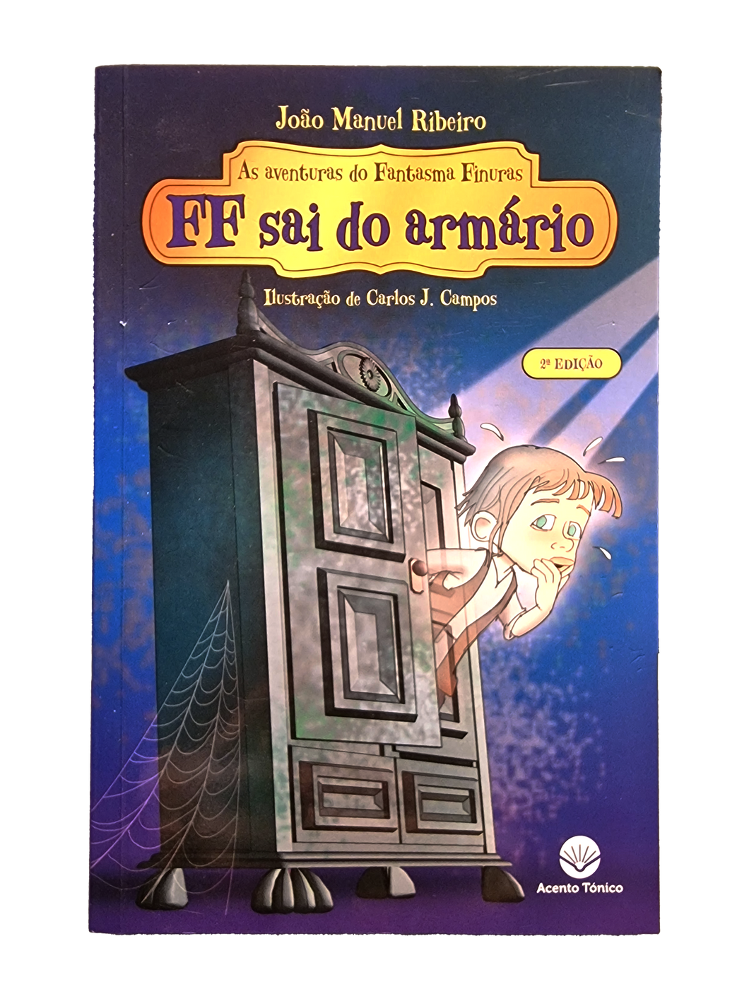 FF sai do armário -coleção As aventuras do Fantasma Finuras