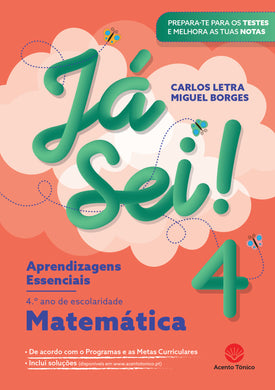 Já Sei! — Matemática — 4.º Ano de Carlos Letra e Miguel Borges
