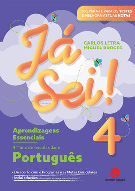 Já Sei! — Português — 4.º Ano de Carlos Letra e Miguel Borges